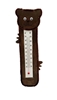 Image sur Thermomètre en bois ours